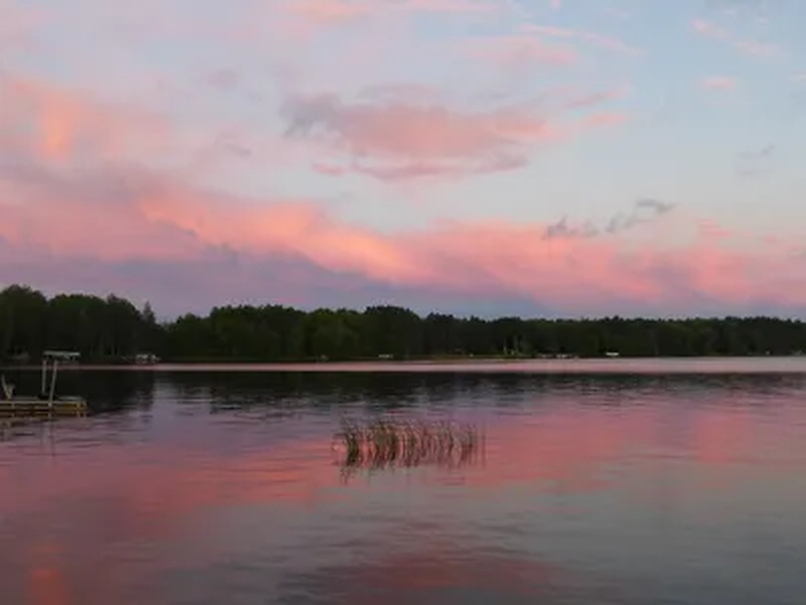 Soo Lake at sunset